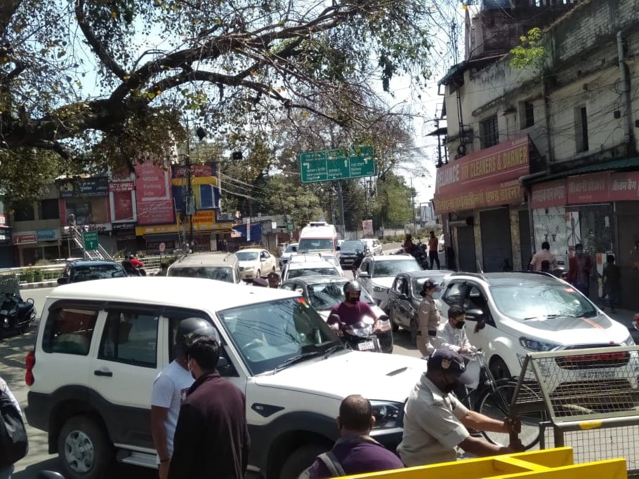 Uttarakhand Lock Down first day in photos