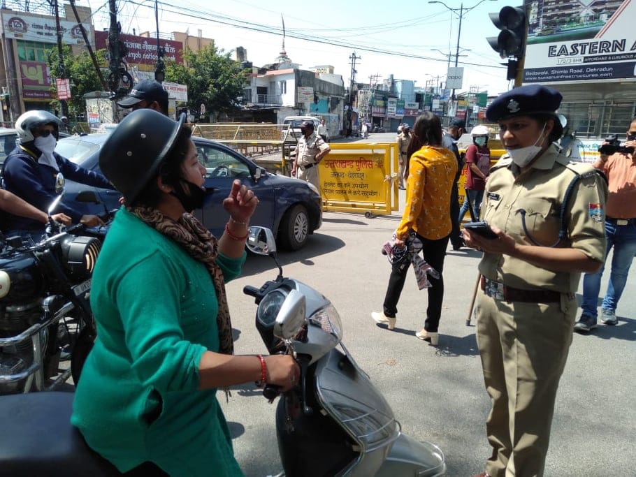 Uttarakhand Lock Down first day in photos