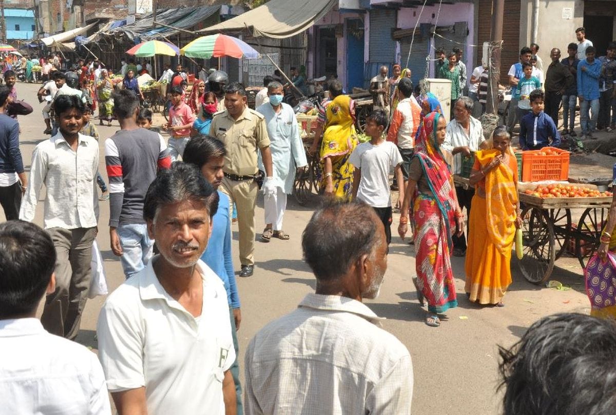 coronavirus update first day of lockdown in agra