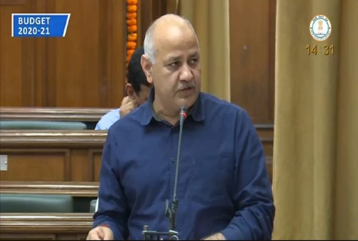 Delhi Budget 2020 Live Updates News In Hindi: Manish Sisodia presents budget focus education health all update