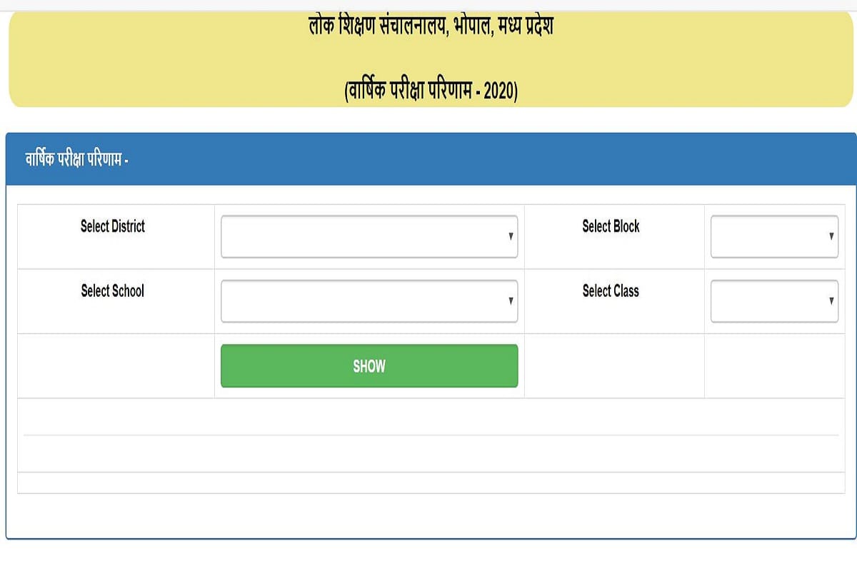MP Board 9th and 11th Result 2020 Declared, Check here