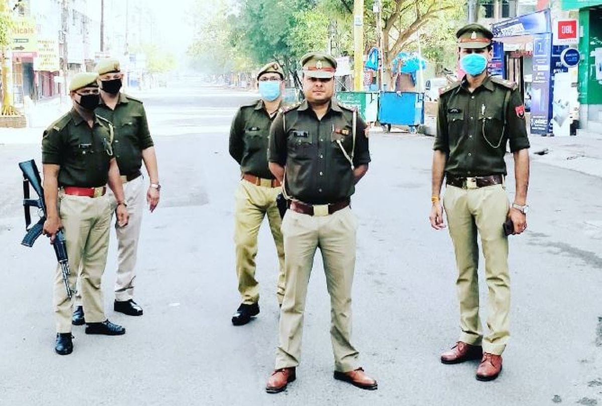coronavirus update salute to agra police