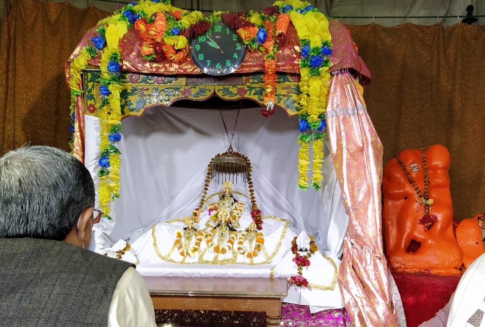 Prepration starts to shift ramlala in a new temple in Ayodhya.