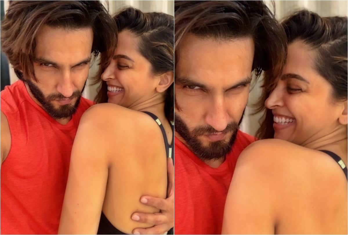 Ranveer Singh and Ayushmann Khurrana were laughing and chatting chatting loudly Deepika Padukone Gets Angry