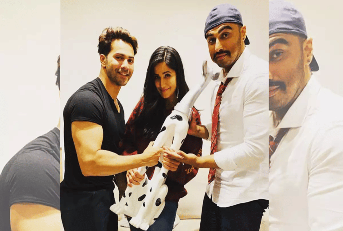 Katrina Kaif shared cleaning utensil video Arjun Kapoor calls her Kantaben