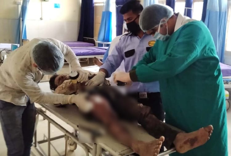 Eight workers scorched and two died in Ambala of Haryana