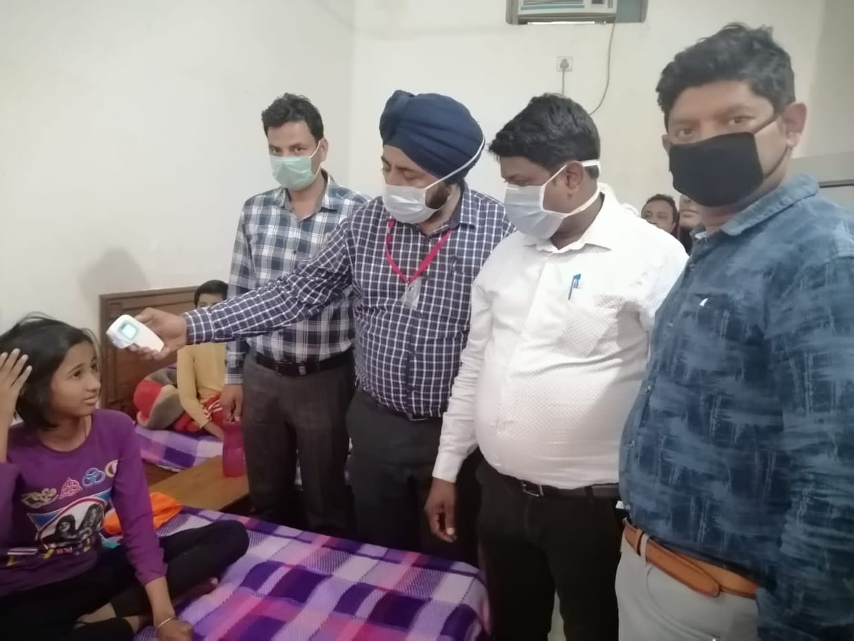 The people of West Bengal were given shelter in the gurudwara