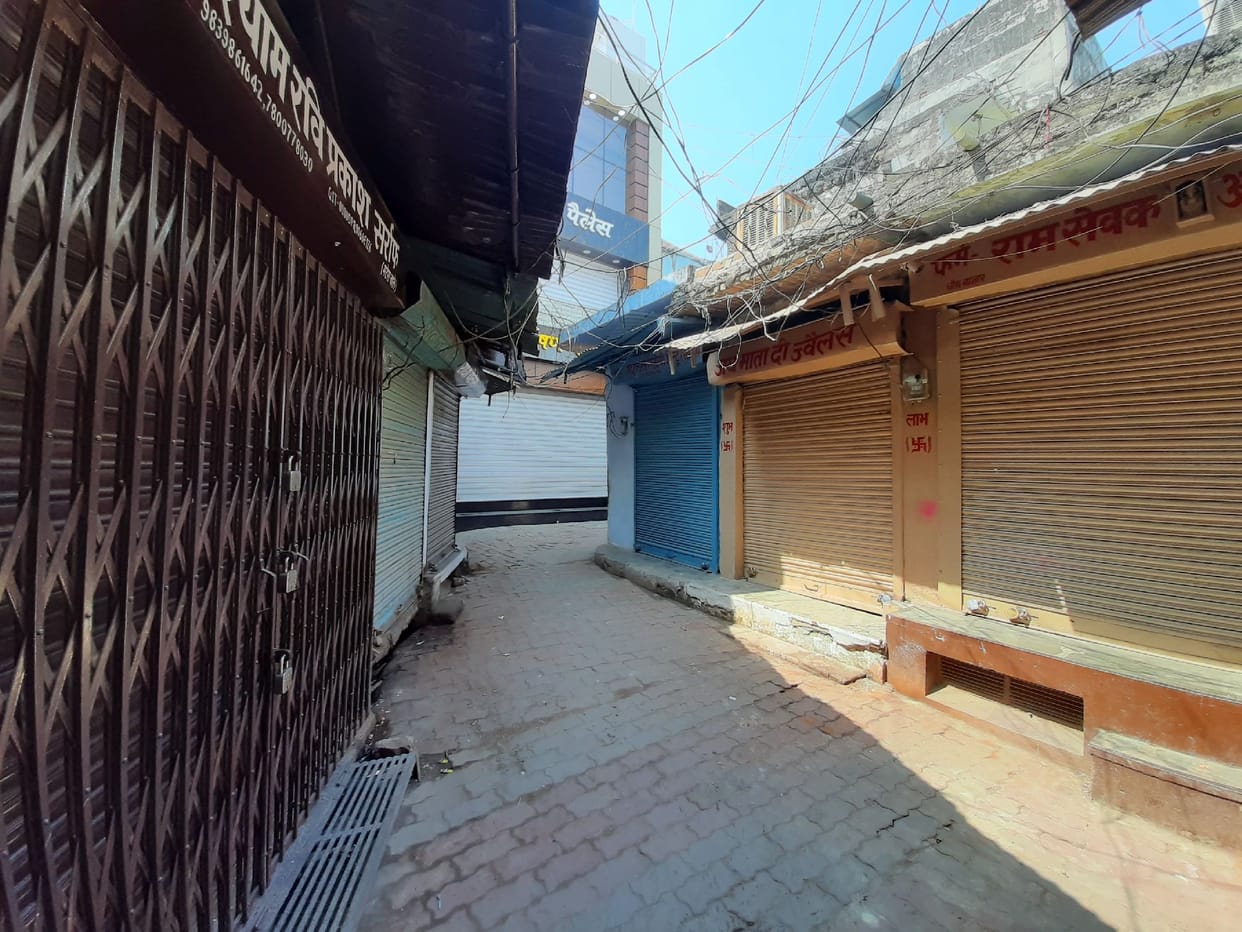 Bahraich Lockdown, Market Closed, Quiet silence