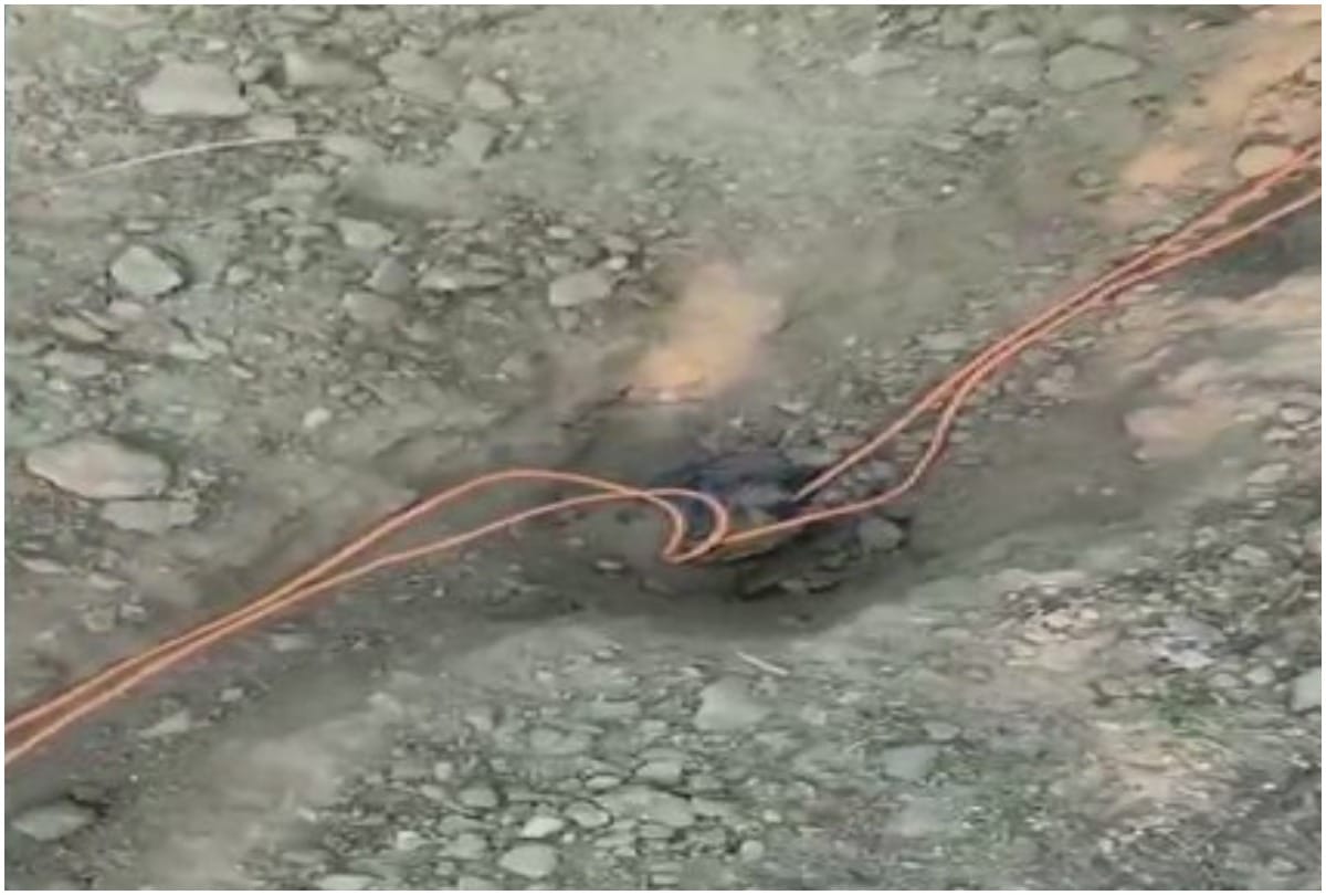 jammu kashmir international border: landmine found during dam construction border in ramgarh