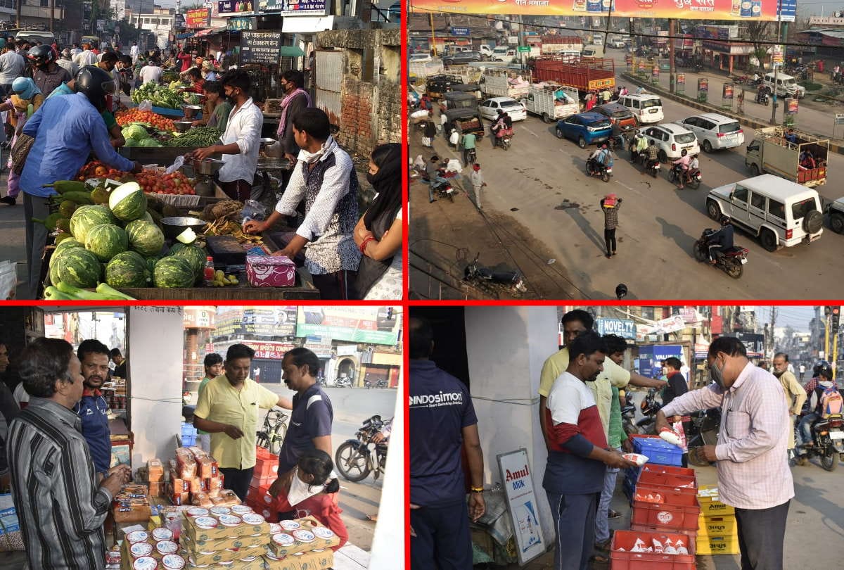 Gorakhpur Lockdown second day Update see latest photos in Gorakhpur Curfew