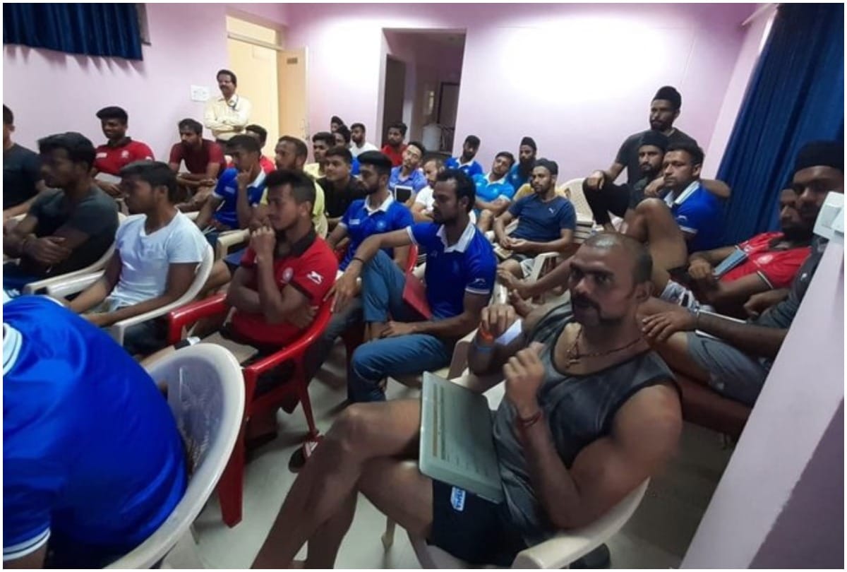 Indian Hockey Players Are Taking English Classes Reading Books In Lock-Down Situation