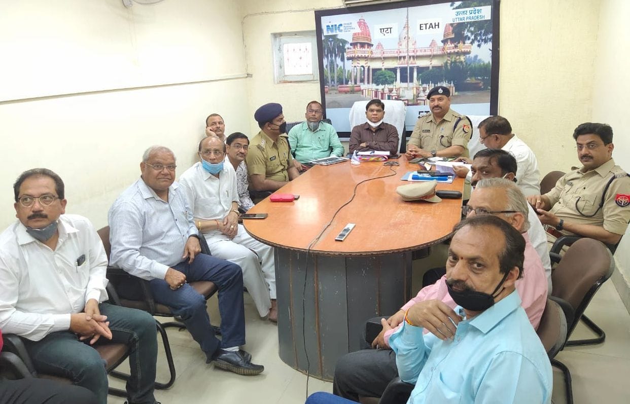 lockdown in etah