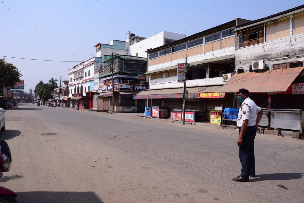 Things like unannounced curfew, roads deserted
