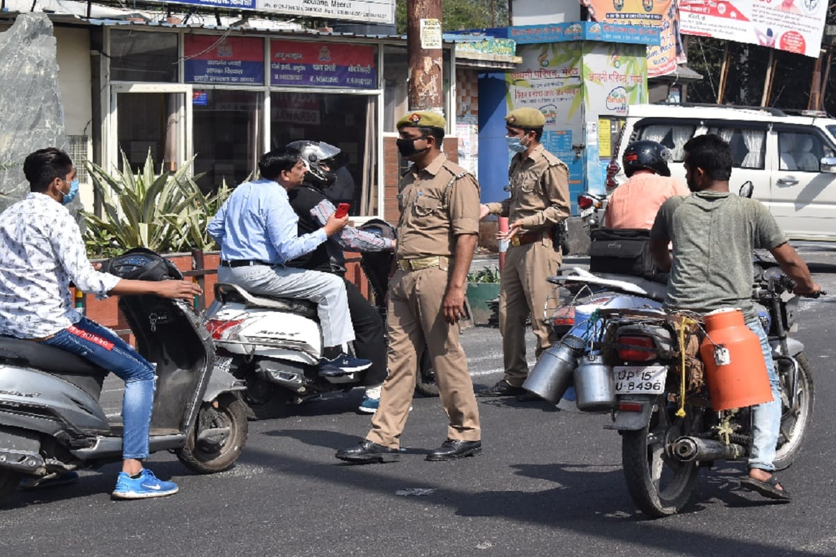 Coronavirus Meerut Lockdown News Updates: Case filed against 50 peoples for not following the lockdown