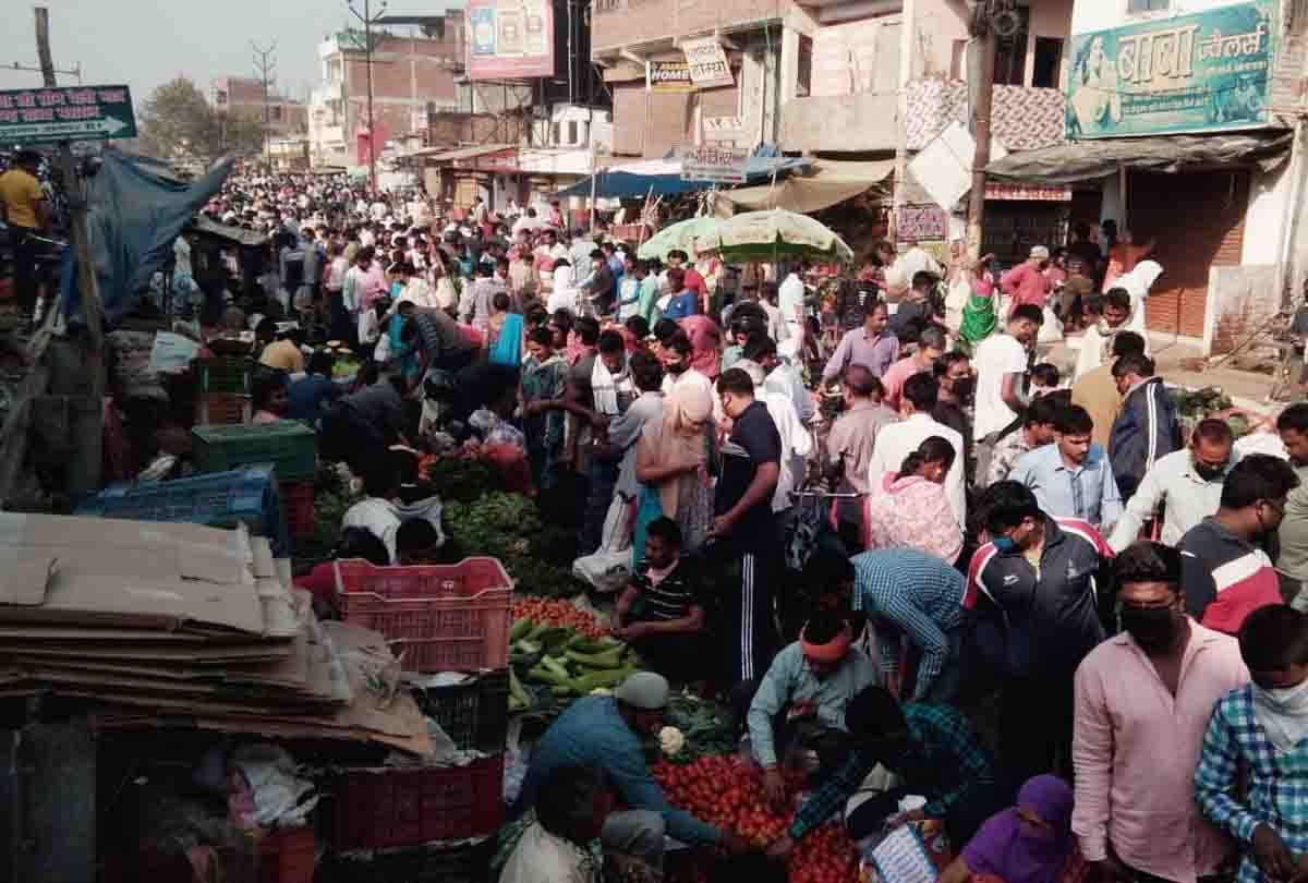 coronavirus update in kanpur: second day  of lockdown