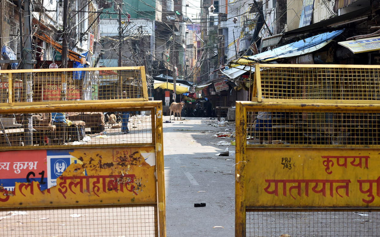 LockDown: People could not reach hospital to deliver food to Prayagraj patients