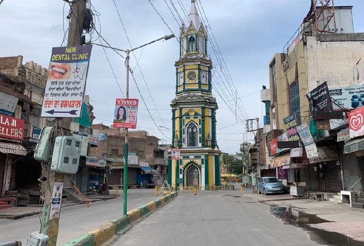 Corona virus in Punjab News: Situation during Curfew in Punjab's Firozpur