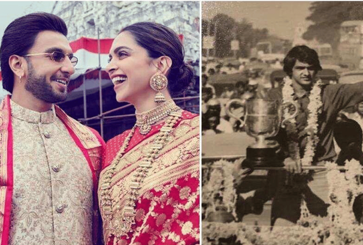 ranveer singh is a proud son in law he post for deepika padukone father prakash padukone
