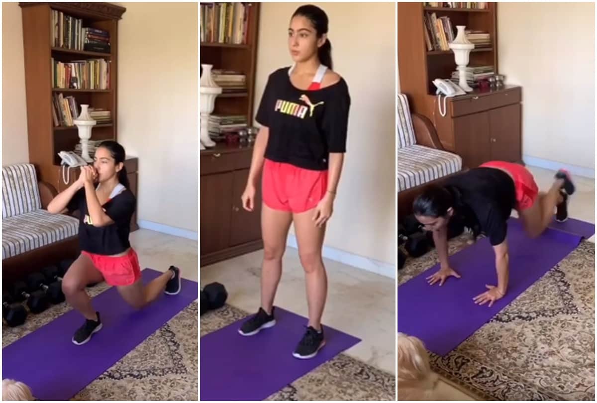Sara Ali Khan Share her Fitness Secret with Fans During Quarantin Video Goes Viral