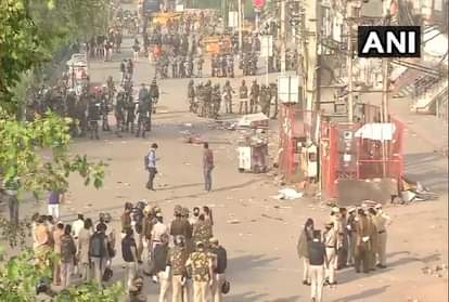 खाली कराया गया शाहीन बाग का धरनास्थल