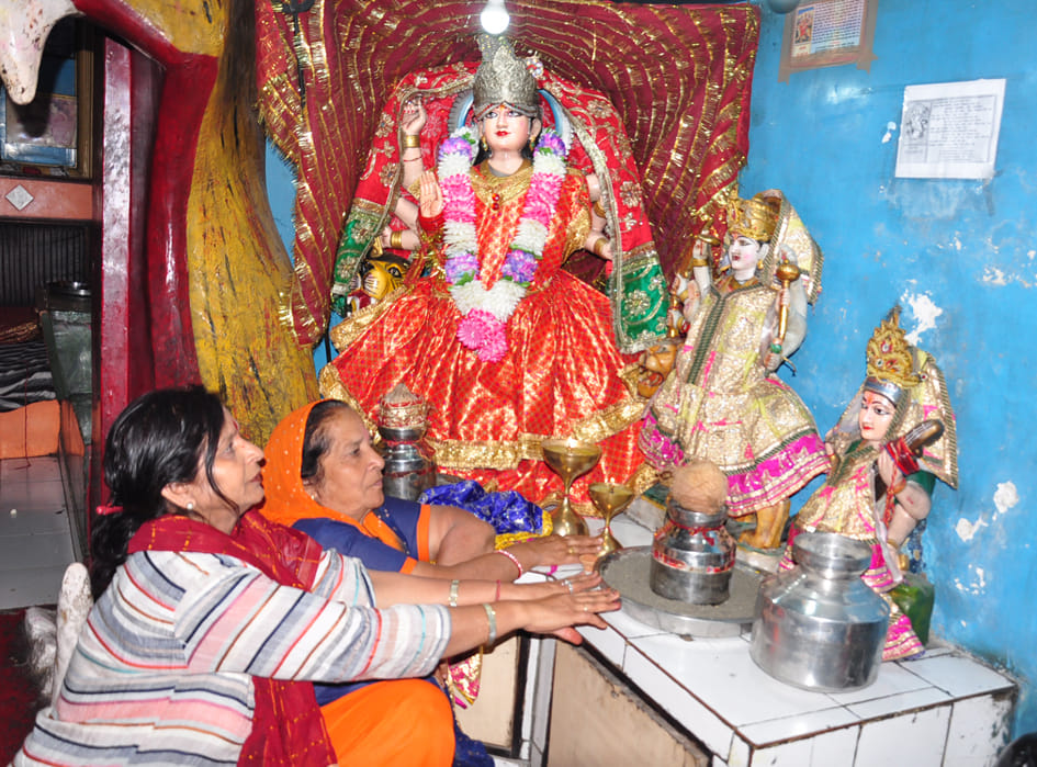 Navratri: Reduction of lighting of Jyot