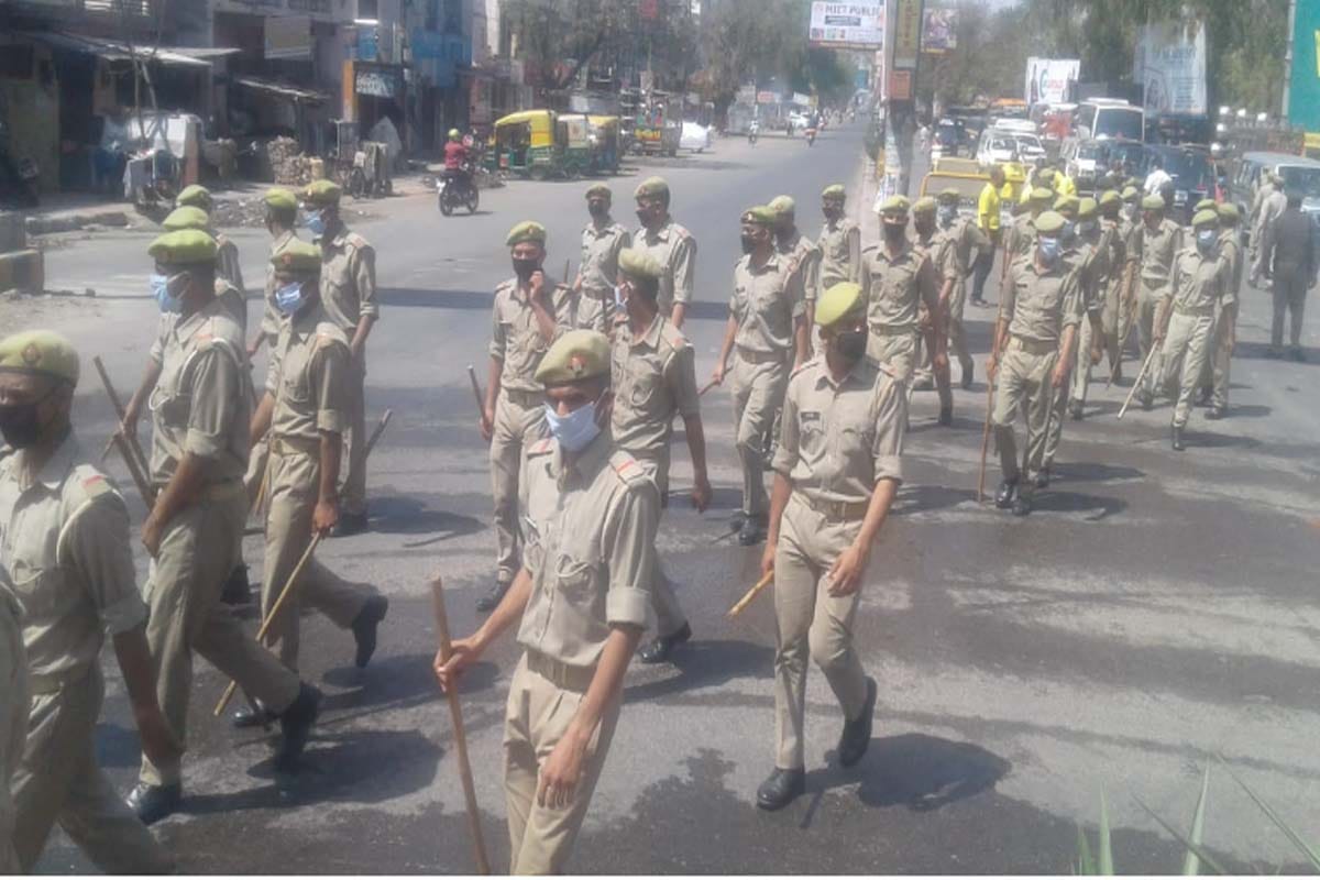 Shastri Nagar and Himayu Nagar police sealed as soon as corona positive was confirmed