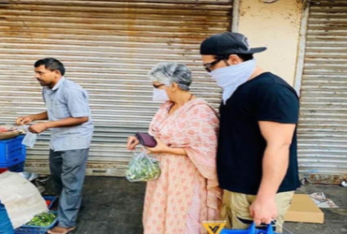 bigg boss 13 contestant paras chhabra buying vegetables with mother