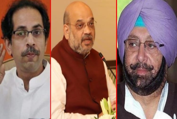 Punjab CM Capt Amarinder Singh writes letter to Amit Shah and Uddhav Thackeray