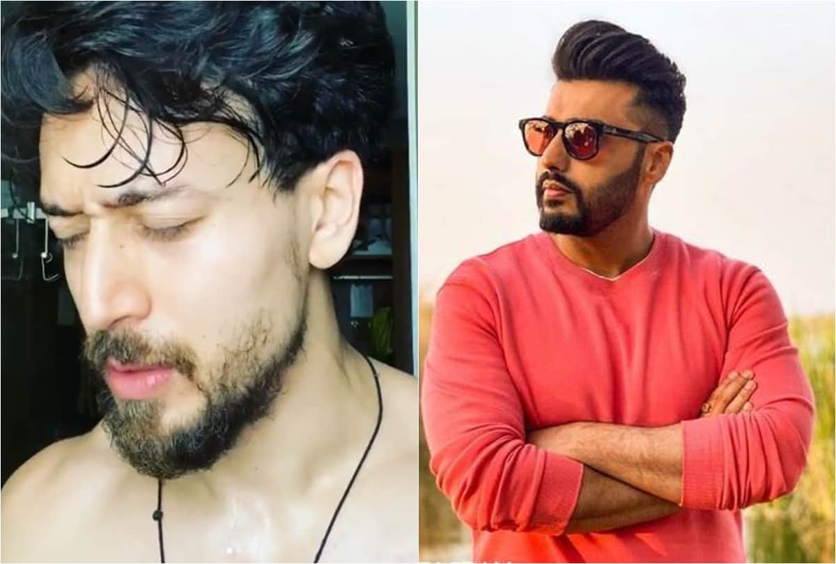 Antakashri challenge Arjun Ananya Kriti reaction as Tiger Shroff sang Sab Tera from Baaghi instagram