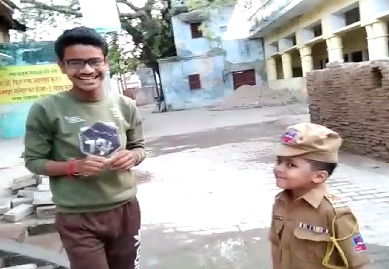 coronavirus lockdown latest news update, children gives message of rescue from corona