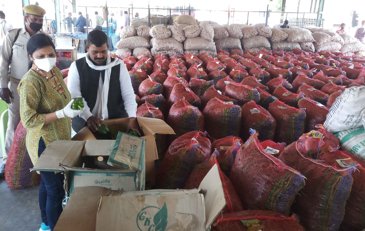Administration will deliver vegetables and ration from door to door