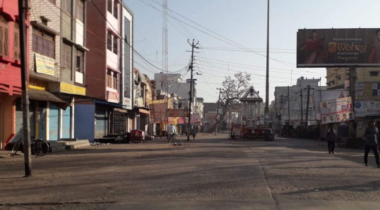 lockdown in kasganj