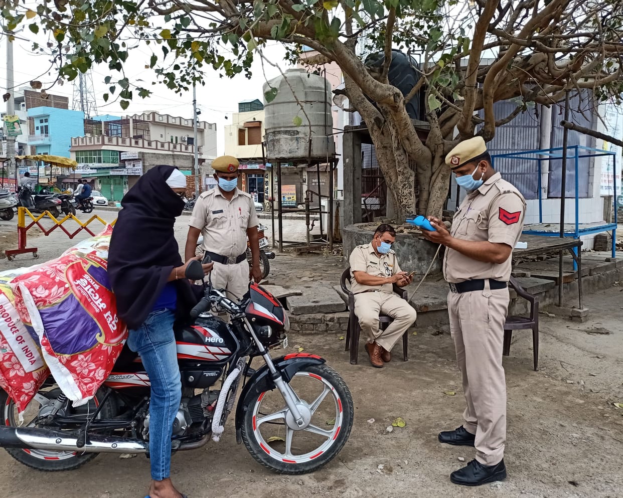Six Peoples arested i violation of Lockdown