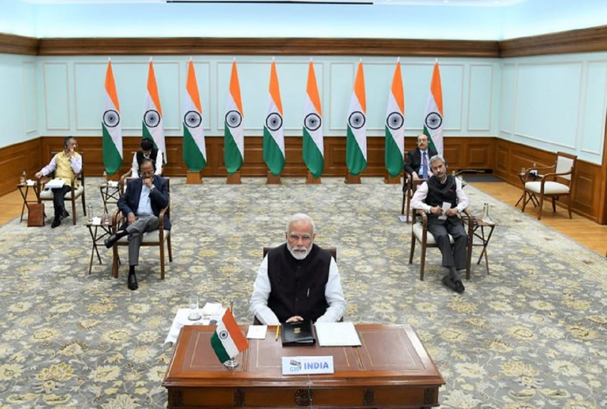 G20 Summit : Prime Minister Narendra Modi addressed G20 Virtual Summit to combat COVID19 pandemic