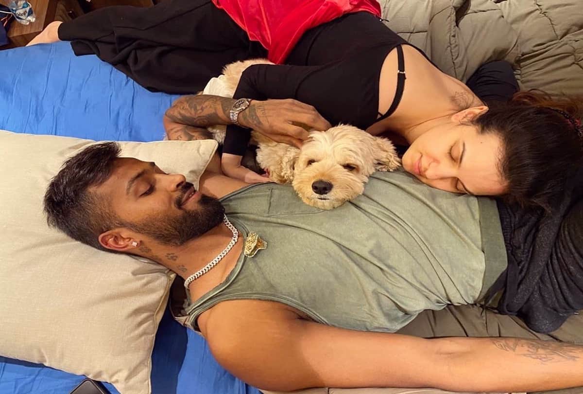 Hardik Pandya and Natasa Stankovic quarantine Instagram picture 21 day coronavirus lockdown
