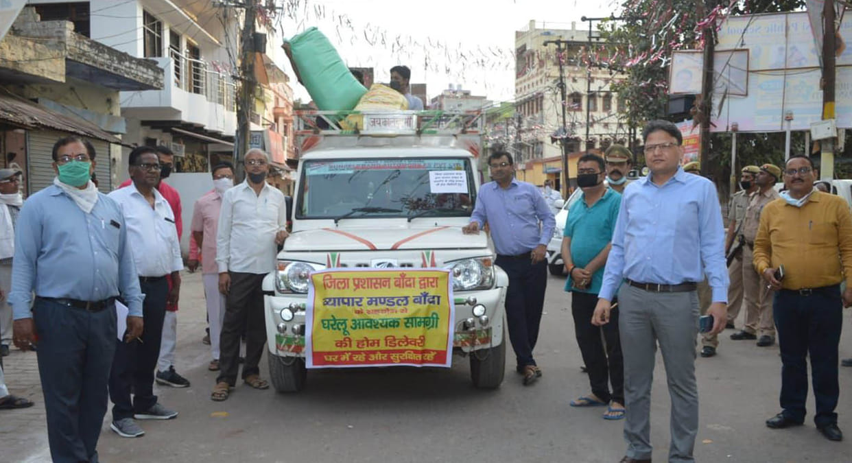 Neither home delivery of ration, nor gas reaching home