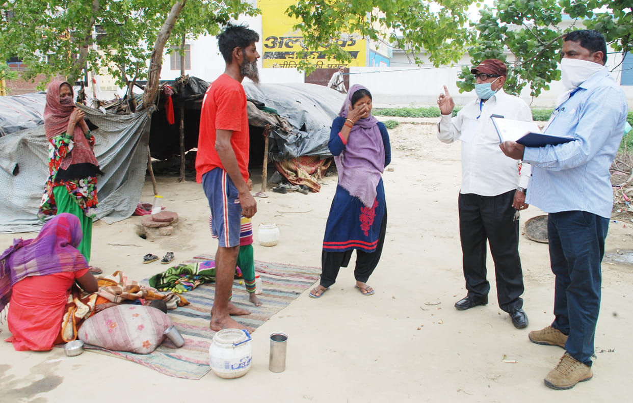 Railway monitoring and cleaning work affected due to lockdown