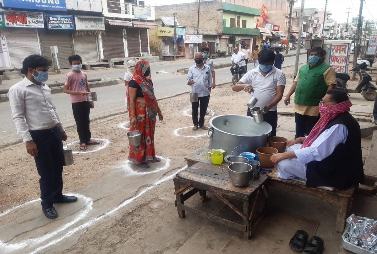 lockdown news update in hindi market opened during exemption in mathura