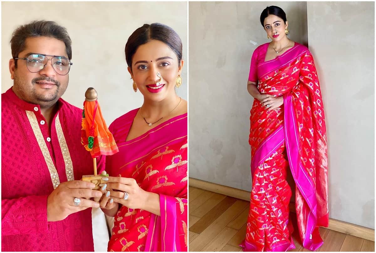 Shraddha Kapoor Neha Pendse Ankita Lokhande Ridhima Pandit Vrushika Mehta Celebrates Gudi Padwa in Between Quarantine