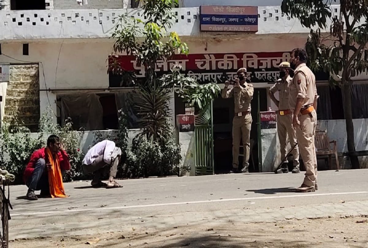 lockdown: Police chased down the wanderers, got shops and hotels closed