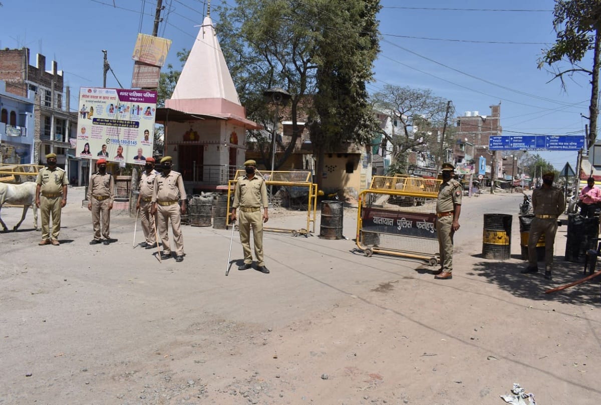 lockdown: Police chased down the wanderers, got shops and hotels closed