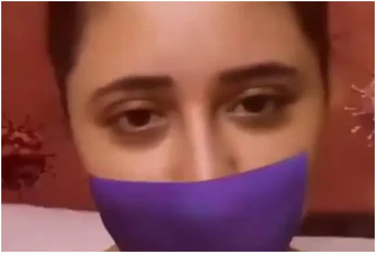 Rashami Desai shared video on Instagram says go corona go