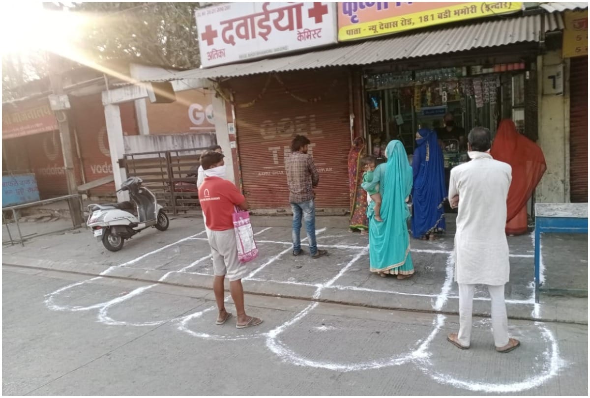 Coronavirus in India Peoples practicing social distancing in all over Country