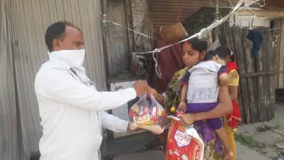 There is something happening in Azamgarh to help the lock down effect on the call of PM Modi