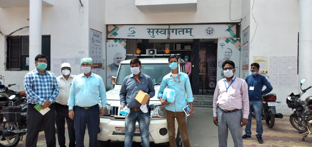 CMOs arrive at health centers with masks, sanitizers, doctors are making patients aware in OPD