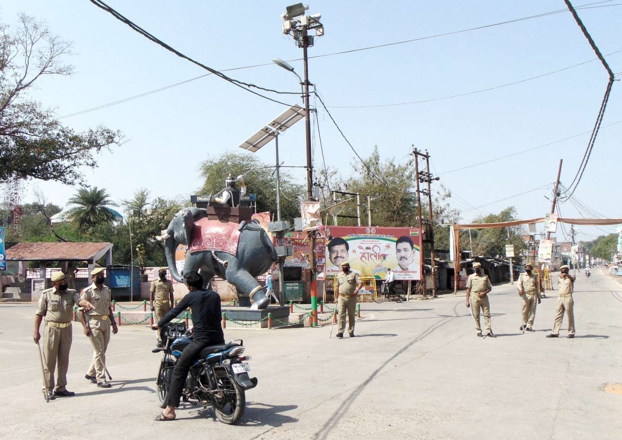corona,mahoba news