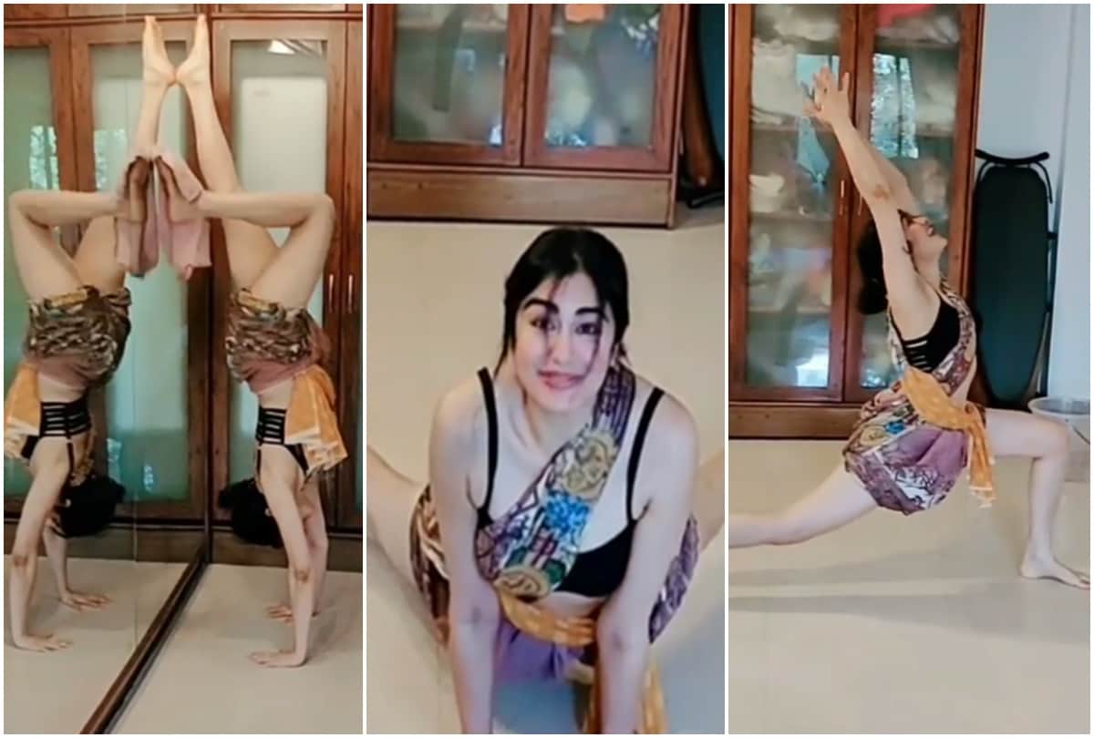Actress Adah Sharma Explains How To Do Yoga While Cleaning House During Quarantine Video Viral