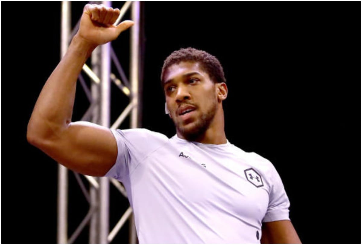 World Champion Anthony Joshua Is In Self Isolation After Meeting Prince Charles