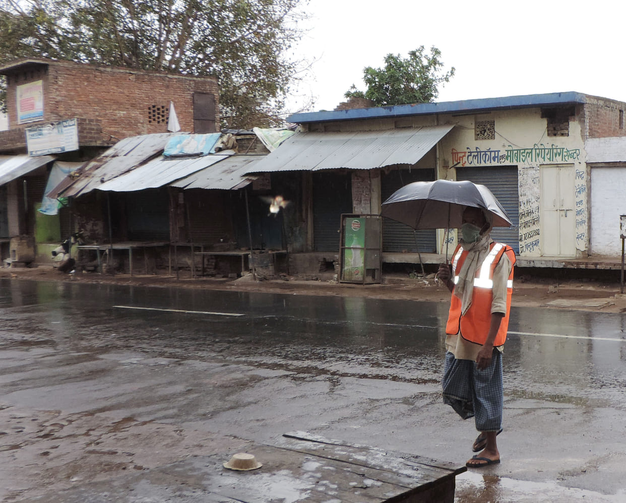 tej hava sang rimajhim baarish se badala mausam