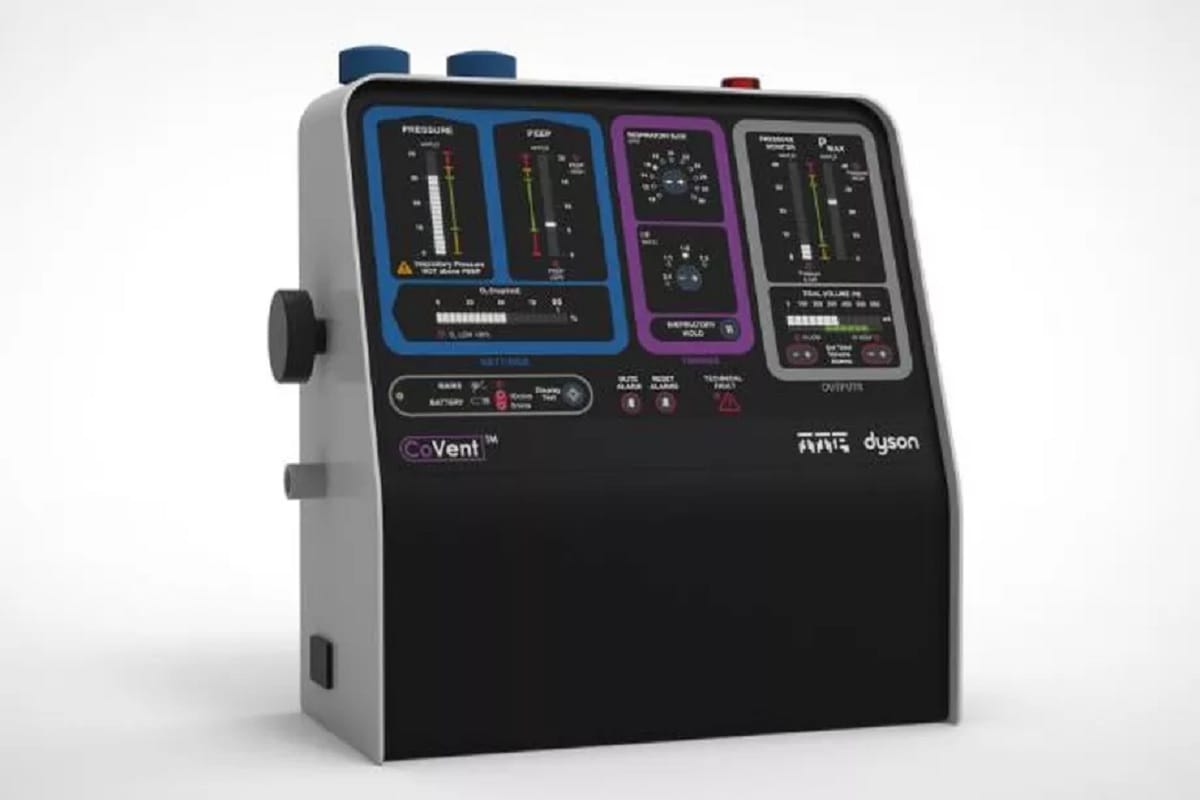 Dyson developed special ventilators to help treat COVID-19 patients